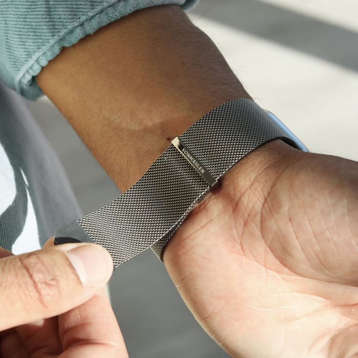 Vonmählen Watch Strap Milanese Loop 2 38 | 40 | 41mm One Size - Silver |AWS00123 from Vonmählen - DID Electrical
