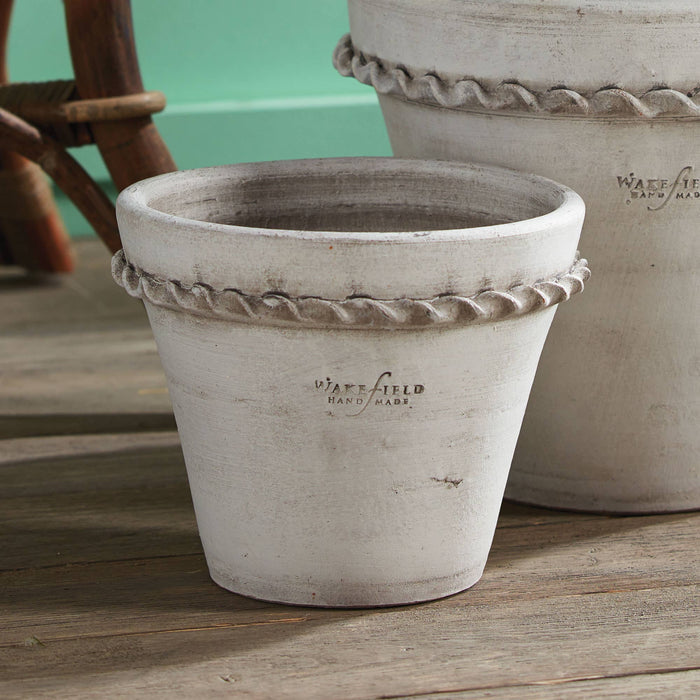 Wakefield Handmade Henley Pot #4 White