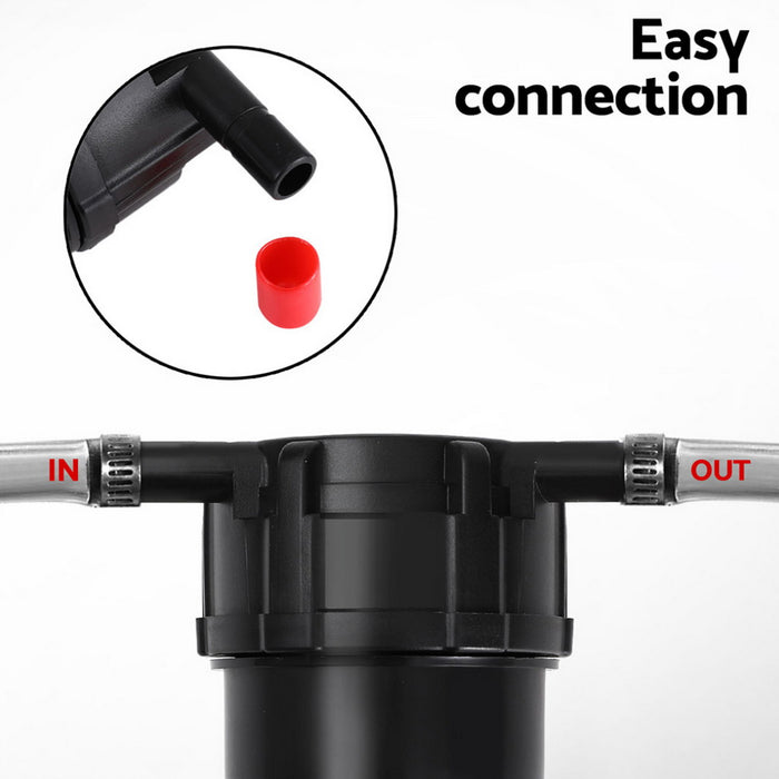 Water Pump 12V Pressure Shower 4L/Min - Devanti
