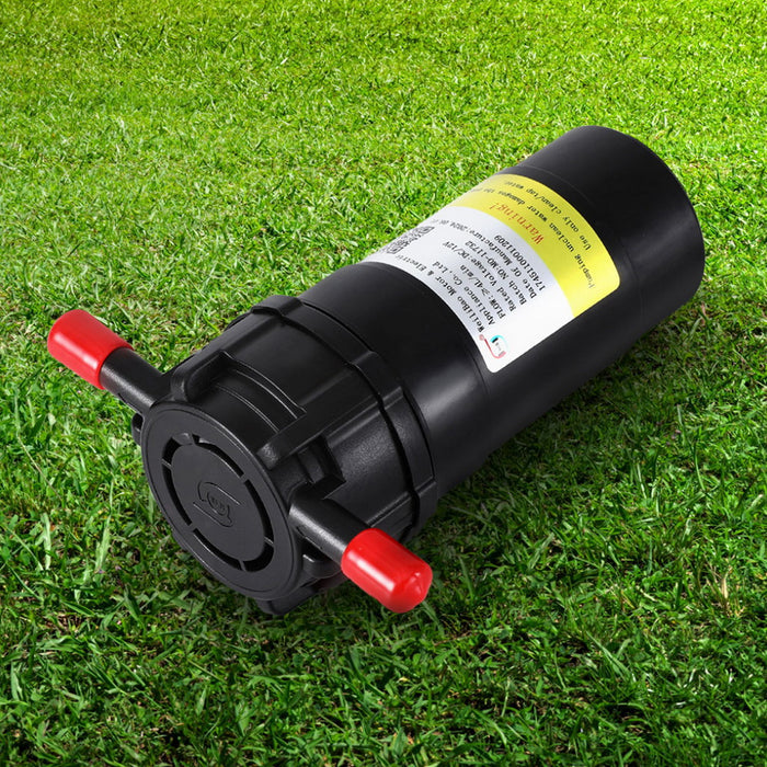 Water Pump 12V Pressure Shower 4L/Min - Devanti