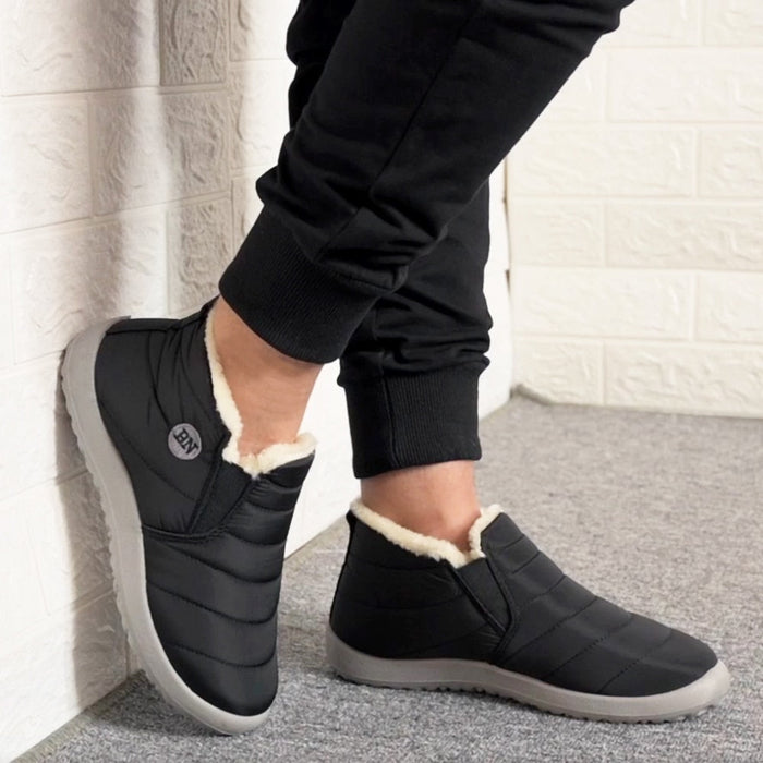 Waterproof Boots Women Fluffy Mens Waterproof Winter boots
