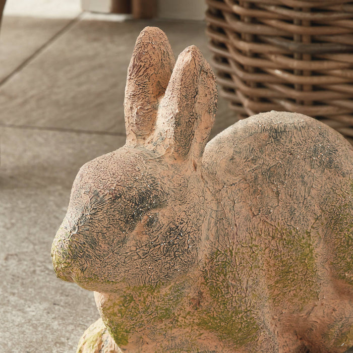 Weathered Garden Rabbit Large, Brown