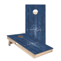 Weathered Wood Compass Star Cornhole Boards, - American Cornhole Association