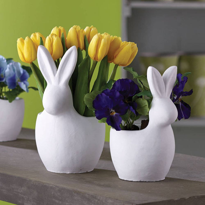 White Rabbit Cachepot 11"