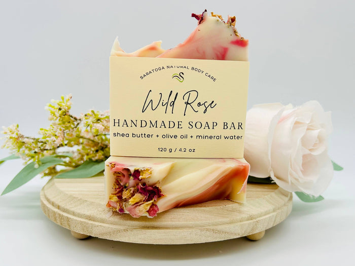 Wild Rose Handmade Soap Bar (Vegan)