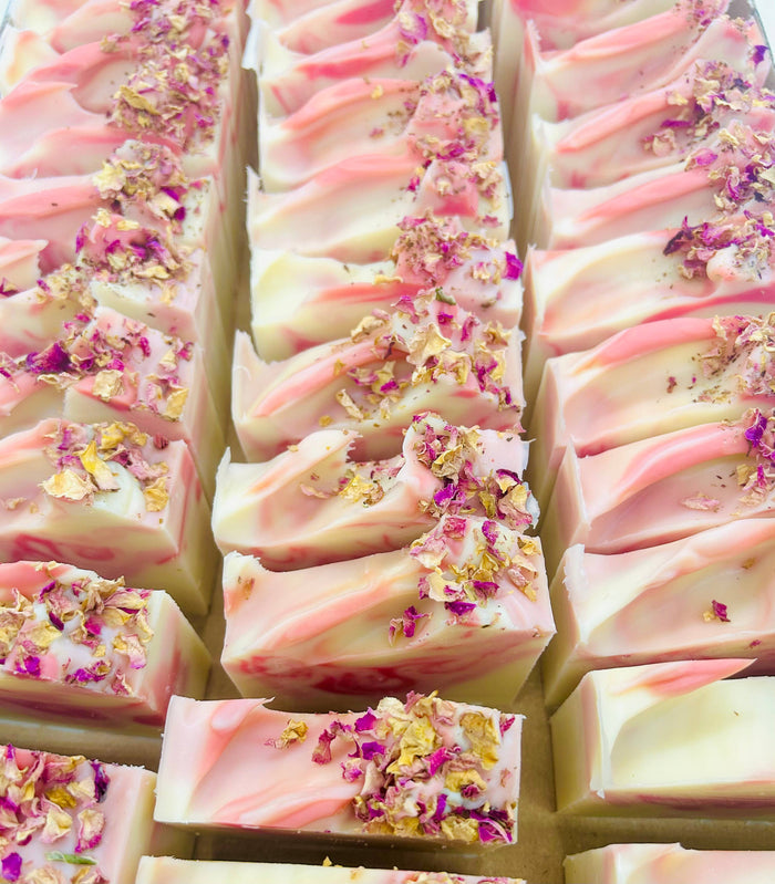 Wild Rose Handmade Soap Bar (Vegan)