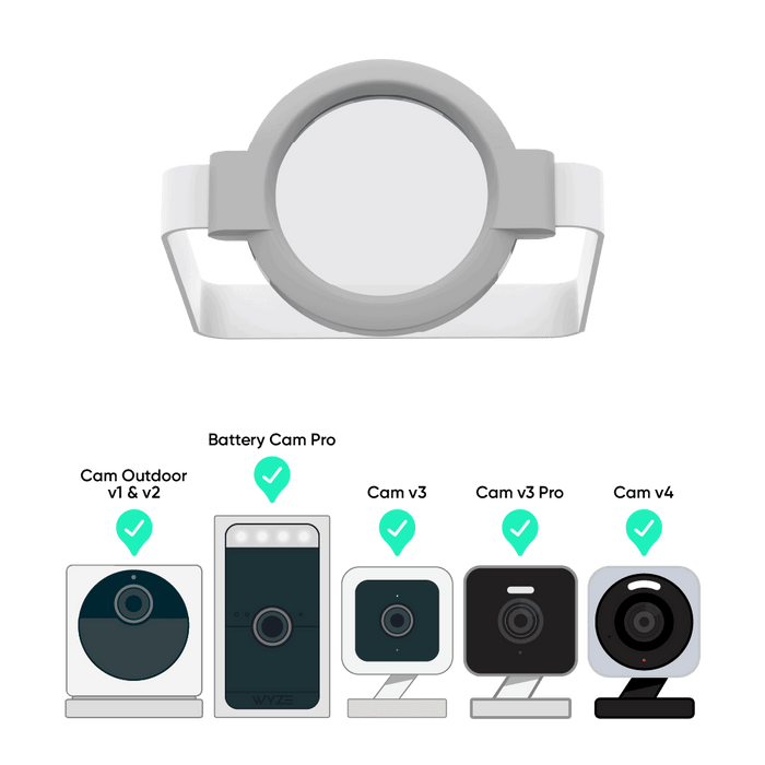 Close-up lens for Wyze Cam allows for capturing close-ups of wildlife and small pets.