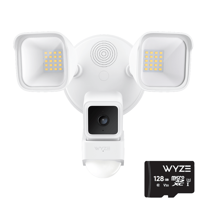 Cam Floodlight + 128GB microSD Card