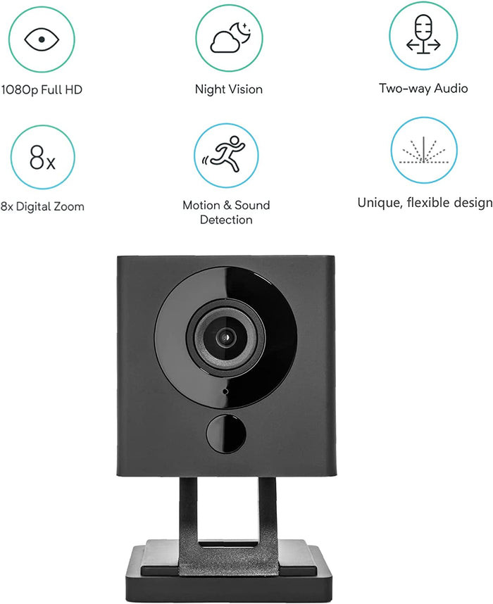 Wyze Cam v2 is a 1080p indoor camera with audio.
