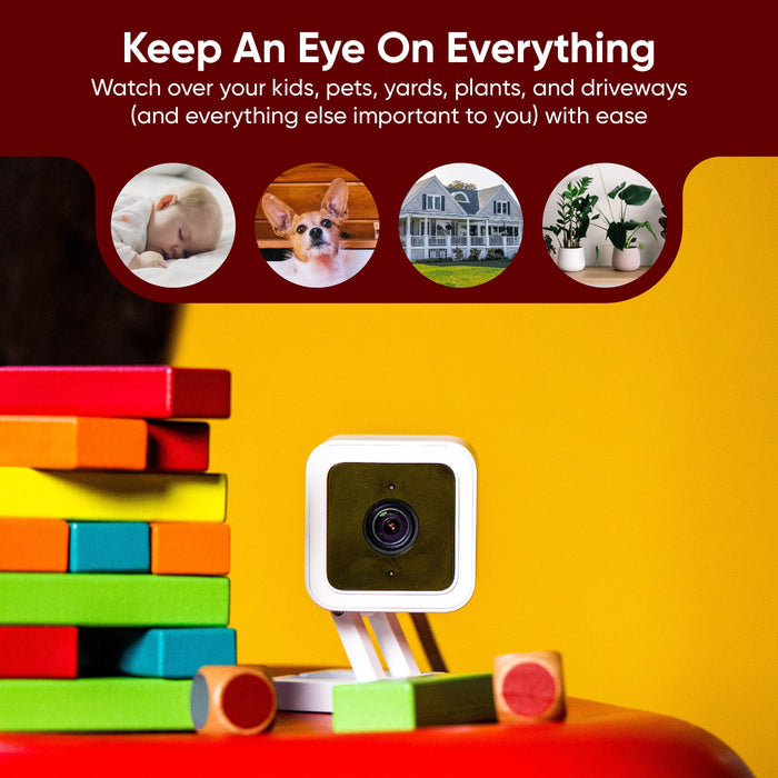 Wyze Cam v3 is an award-winning wired smart camera with illuminating Color Night Vision and new outdoor-friendly IP65.