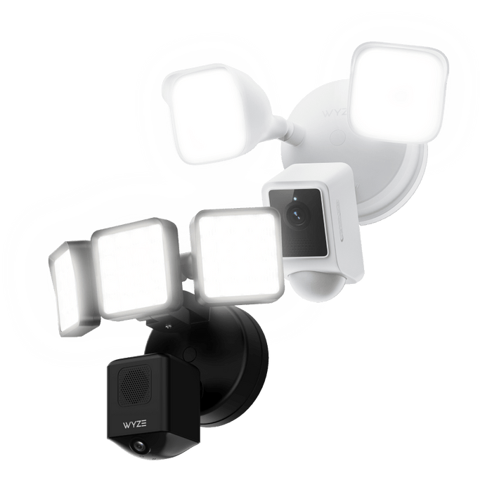 Wyze Floodlight Security Bundle - Two powerful Wyze Floodlights with 1000 lumens each.