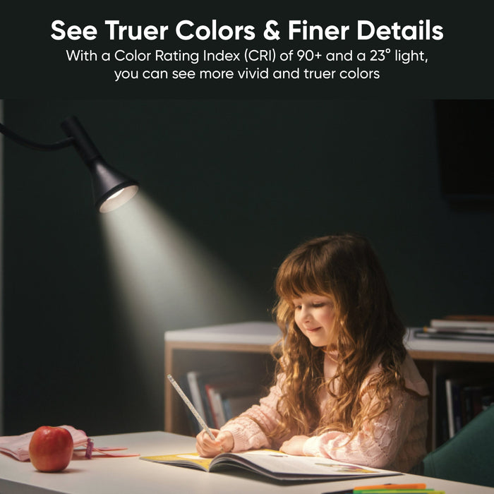 Wyze Floor Lamp with a focused light on what matters.