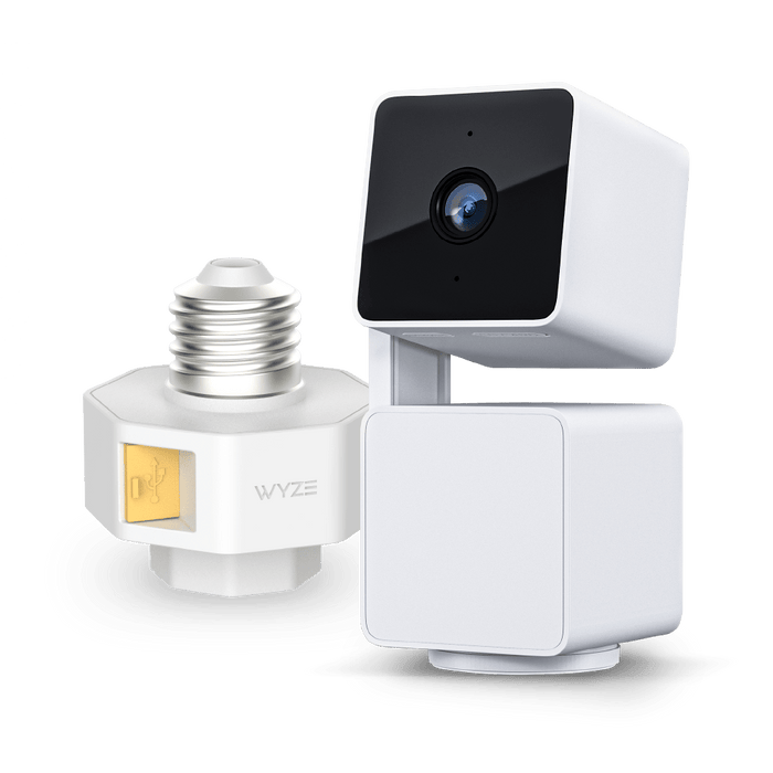 Lamp Socket + Pan v3 White