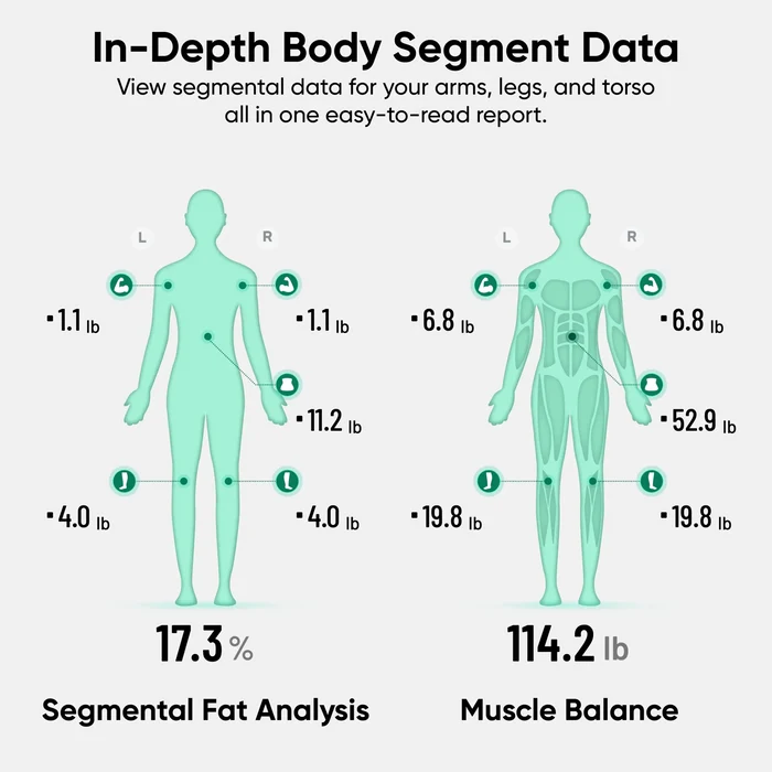 Wyze Scale BodyScan is a dual-frequency 8-electrode BIA scale that delivers professional-grade body analysis data.