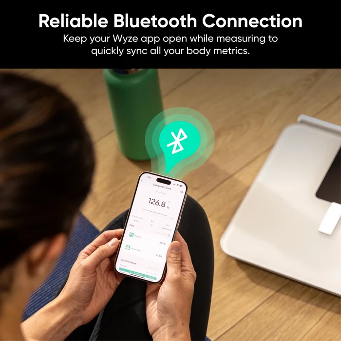 Wyze Scale BodyScan is a dual-frequency 8-electrode BIA scale that delivers professional-grade measurements to keep your.