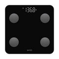 Wyze Scale S - A digital scale with a green background and the Wyze logo.