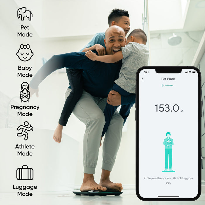 Wyze Scale X - Bluetooth smart scale with extended battery.