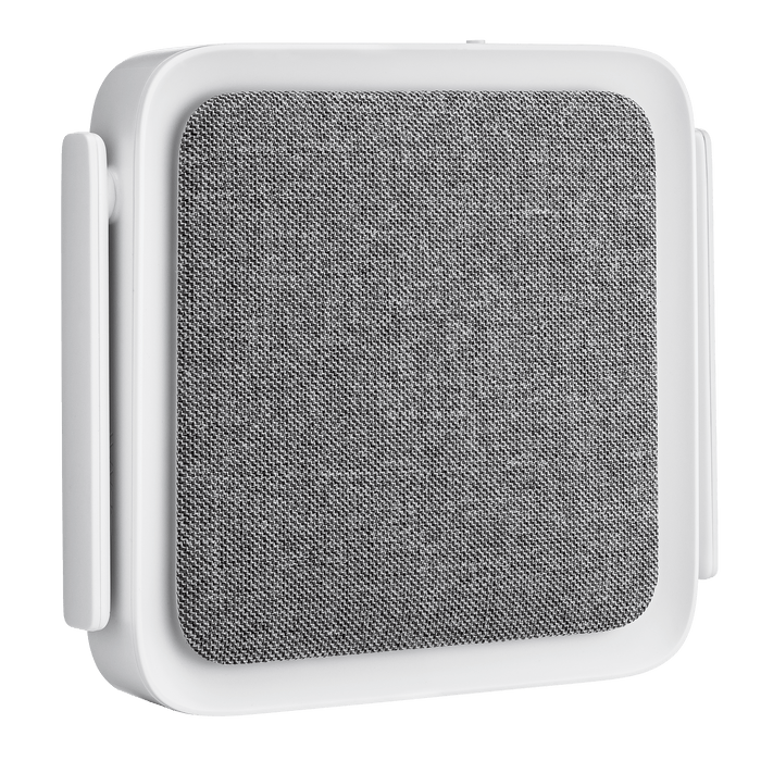 The Wyze Sense Hub is a device that connects and sends alerts for the monitoring components.