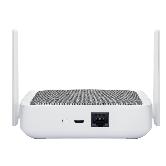 The Wyze Sense Hub is a device that connects and sends alerts from the monitoring components.