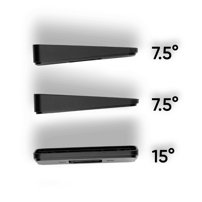 A wedge kit for the Wyze Video Doorbell v2.