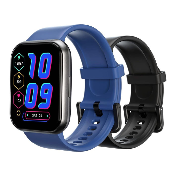 Midnight Black / Cerulean Blue Silicone