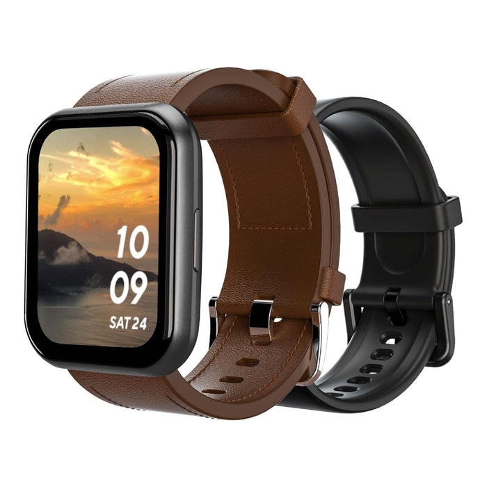 Midnight Black / Leather Brown
