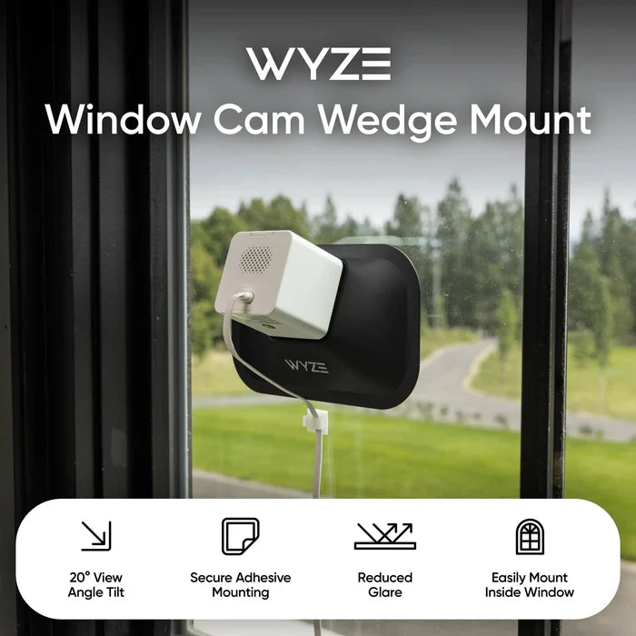Wyze Window Cam Wedge Mount - A wedge mount for Wyze cameras.