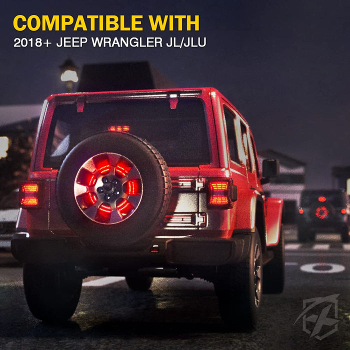 Xprite Spare Tire Third Brake Light