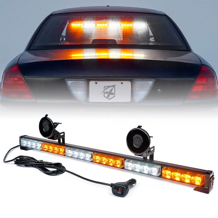 Xprite 26"  LED Traffic Advisor Strobe Light Bar | Controller 6 Series