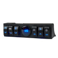 Xprite 6 Rocker Switch Panel with Digital Voltmeter for Jeep Wrangler JK/JKU