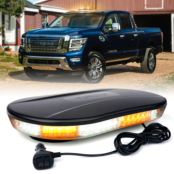Xprite 30W COB LED Amber Rooftop Strobe Light