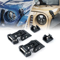 Black Aluminum Hood Latch