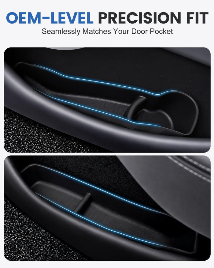 Xprite Door Side Storage Box for Tesla Model Y 2020 2021 2022 2023 2024