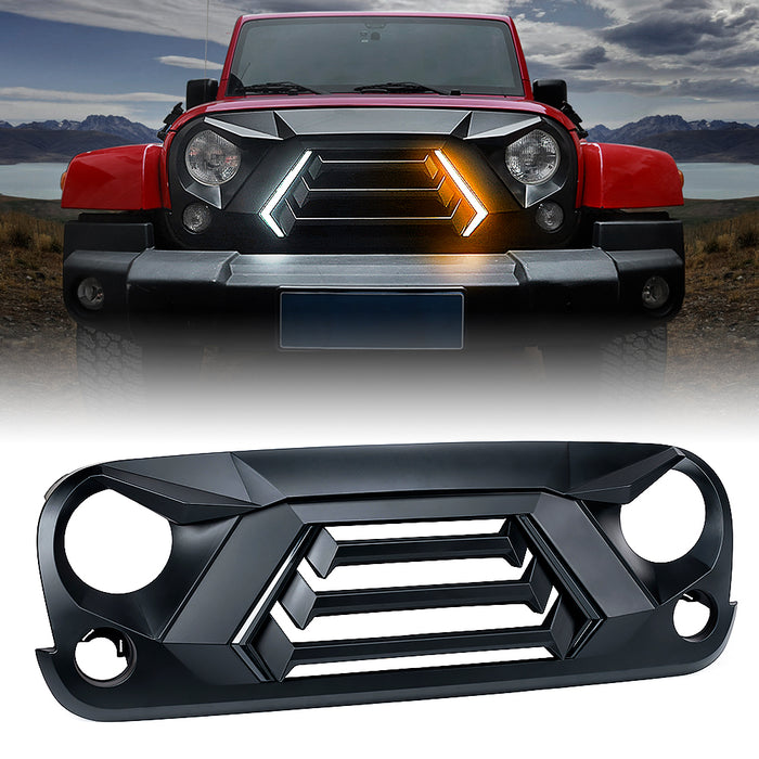 Jeep Wrangler JK JKU Front Grille Upgrade