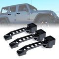 Xprite Jeep Wrangler JK Aluminum Door Handle – Rugged Black Exterior Handle Upgrade | Storm Series