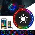 Xprite Jeep Wrangler JK RGB Spare Tire Brake Light – Bluetooth LED Third Brake Light |