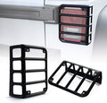 Xprite Matte Black Rear Tail Light Cover for 2007-2018 Jeep Wrangler JK JKU