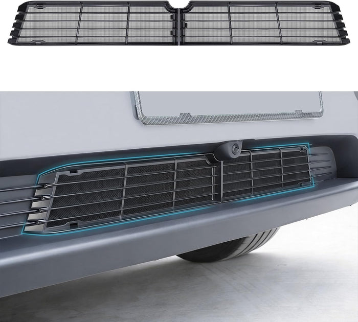 Xprite Premium Front Grill Mesh Cover for 2025 2026 Tesla Model Y Juniper | Snap-On Air Intake Protection