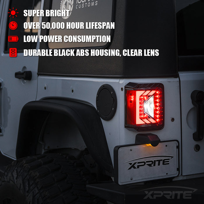 LED Taillights Bright