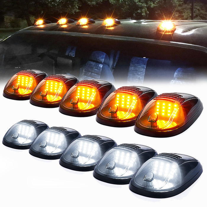 Xprite Roof Marker Lights for Truck, Jeep & Pickup – Amber Cab Clearance Lights | G3 Series