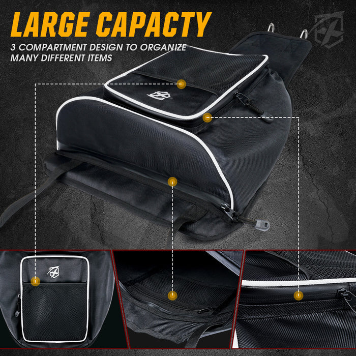 Xprite RZR Storage Bag for Polaris RZR 2008-2021 – Waterproof UTV Roll Cage Cargo Organizer Bag