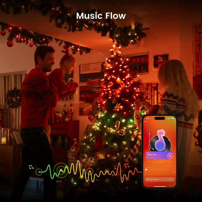 Yeelight Holiday String Lights are a festive way to decorate your home during the holiday season.