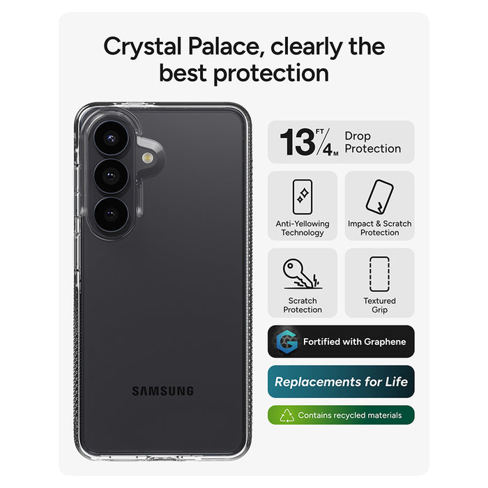 Zagg Crystal Palace Phone Case For Samsung Galaxy S26 - Clear | 702321174
