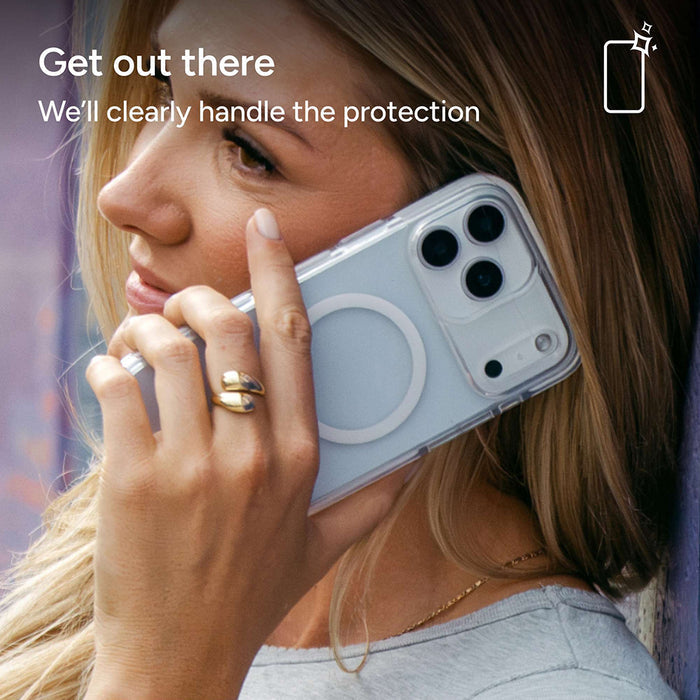 Zagg Crystal Palace Snap MagSafe Case with Camera Button for iPhone 17 Pro Max - Clear | 702319710 from Zagg - DID Electrical