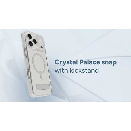 Zagg Crystal Palace Snap MagSafe Case with Camera Button for iPhone 17 Pro Max - Clear | 702319710 from Zagg - DID Electrical