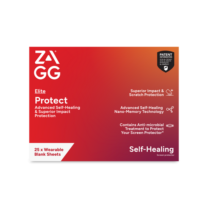 Zagg InvisibleShield On Demand Elite Film 4 Layer Matless Wearable Screen Protector Pack of 25 | 200211433