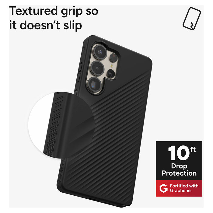 Zagg Luxe Case for Samsung Galaxy S25 Ultra - Black | 702317263 from Zagg - DID Electrical