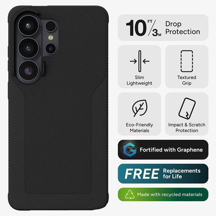 Zagg Luxe Phone Case For Samsung Galaxy S26 Ultra - Black | 702321156