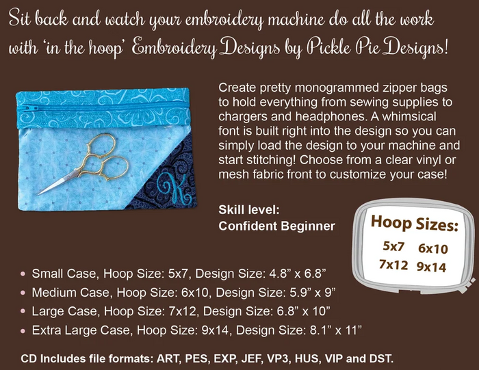 Zip It Up Design Card